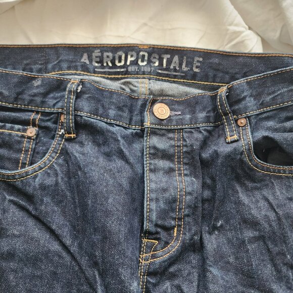 Aeropostale Jeans Bowery Slim Straight Man Size 36/32 - Picture 3 of 8